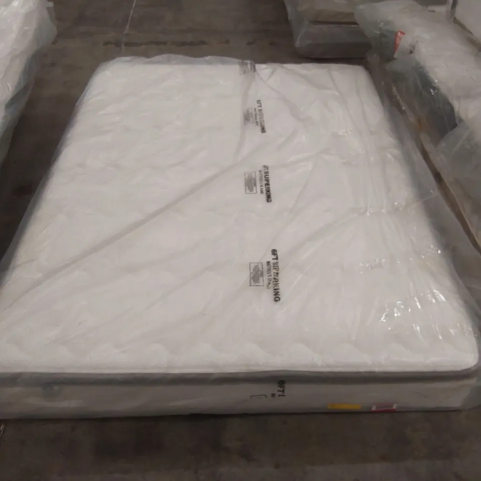 QUQLITY BAGGED NOVILLA 25CM GEL MEMORY FOAM POCKET SPRUNG MATTRESS - 150CM KING SIZE