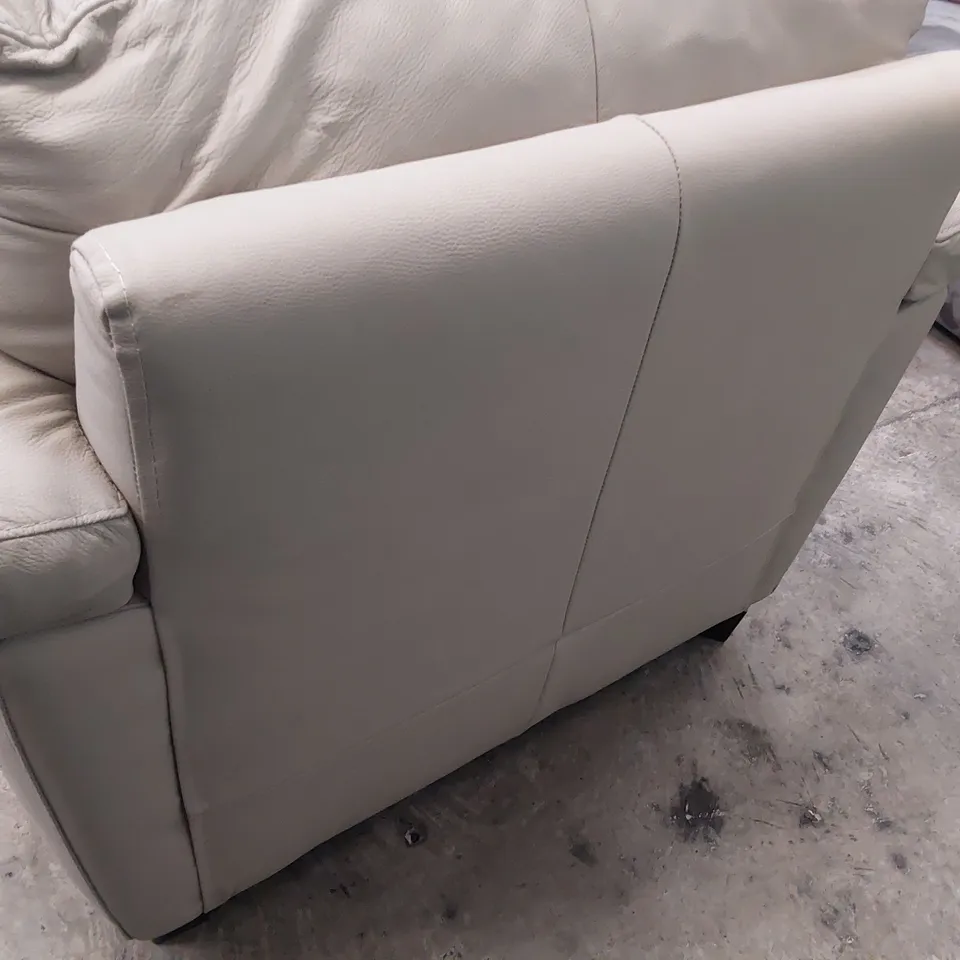DESIGNER EASY CHAIR CLAY LEATHER 