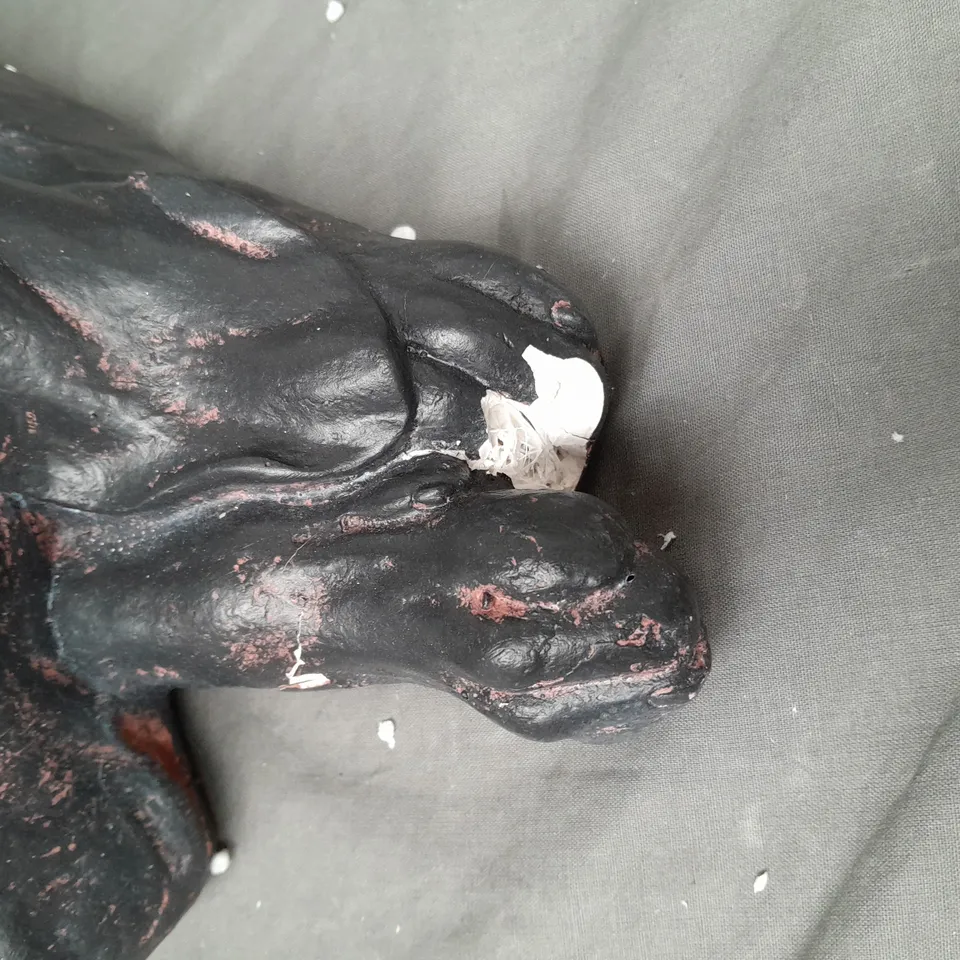 BOXED OUTLET MY GARDEN STORIES LAYING LABRADOR SCULPTURE