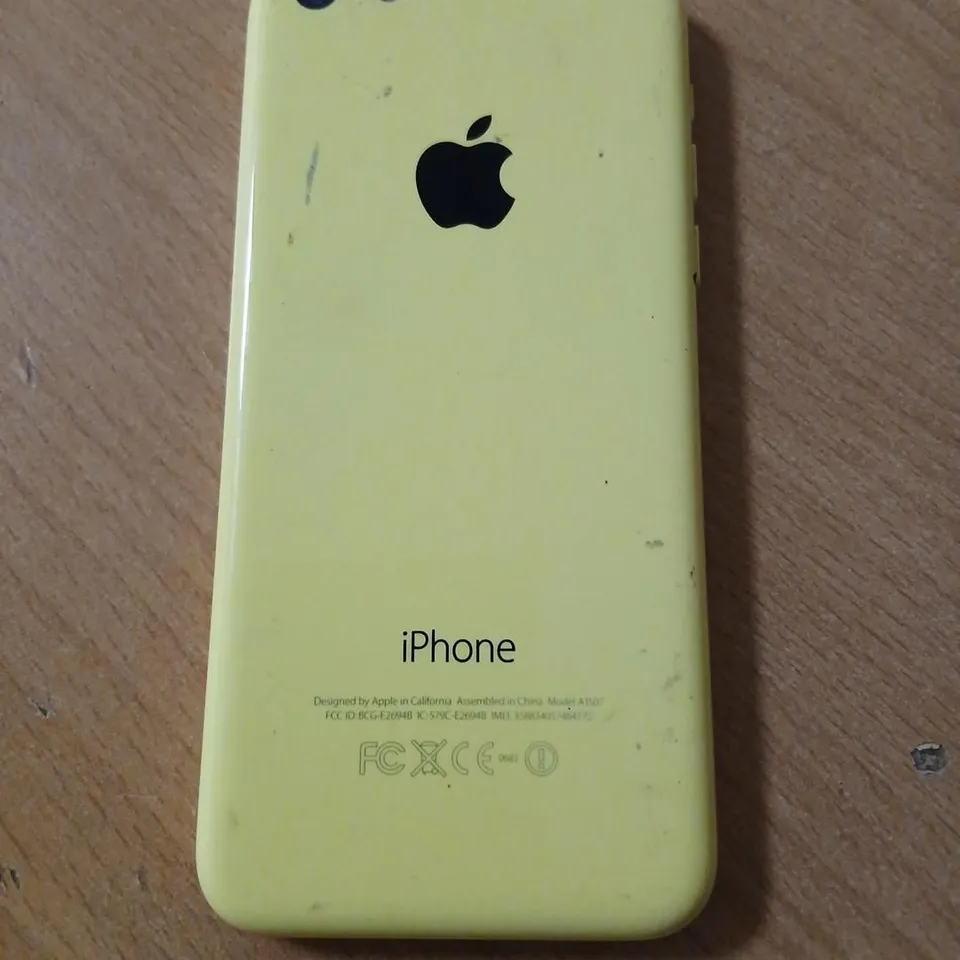 APPLE IPHONE 5C – YELLOW