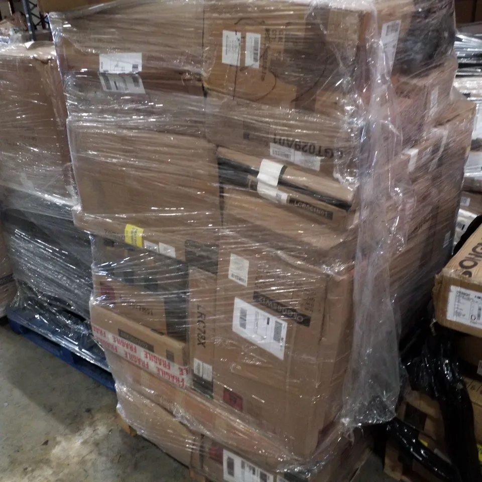 PALLET CONTAINING ASSORTED PRODUCTS INCLUDING OFFICE CHAIR, DRAFTING CHAIR & END TABLE