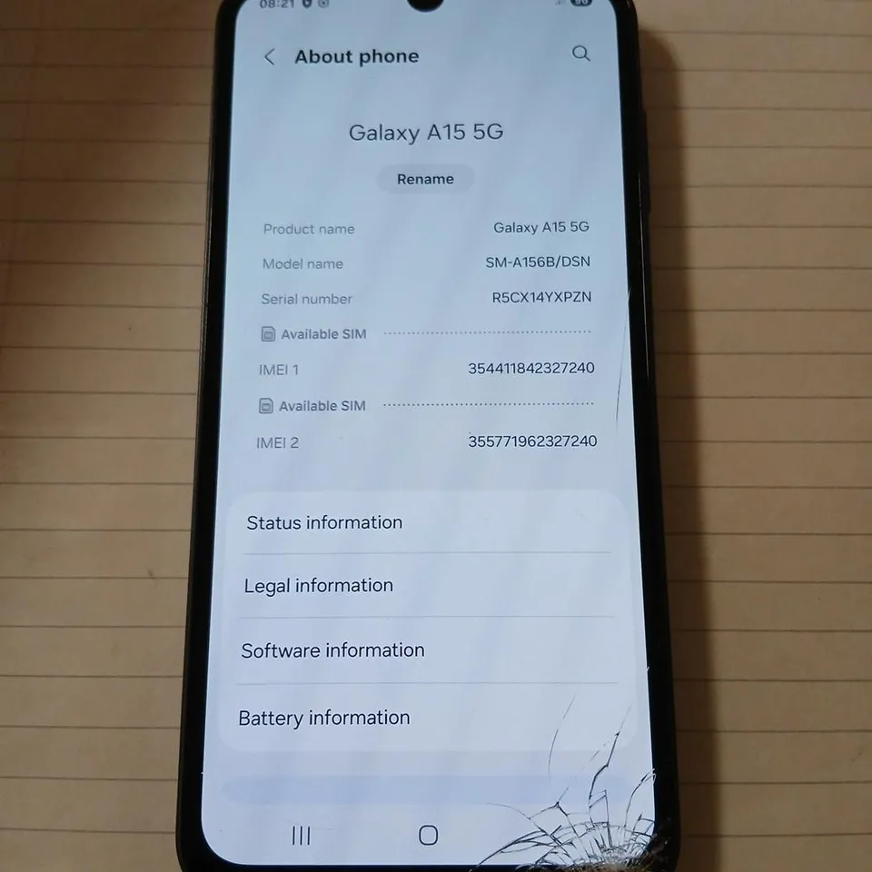 SAMSUNG GALAXY A15 5G SMARTPHONE – BLUE, DUAL SIM