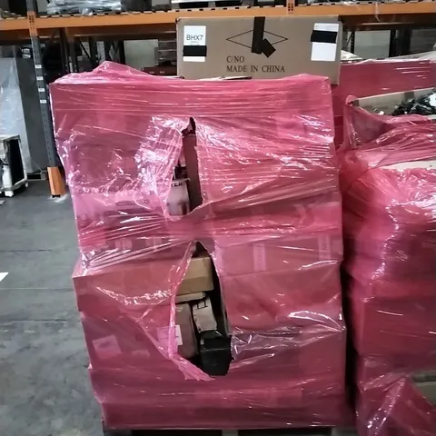 PALLET OF ASSORTED HOUSEHOLD GOODS AND PRODUCTS TO INCLUDE; KITCHEN APPLIANCE, FITNESS PRODUCTS, BOXED FURNITURE ETC 