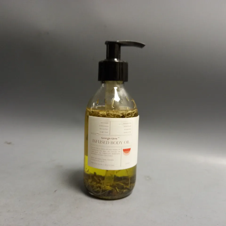 GEORGIE GLOW INFUSED BODY OIL 200ML 