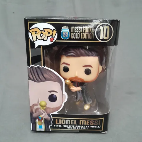 POP! MESSI FUNKO GOLD EDITION - LIONEL MESSI VINYL FIGURE - 10