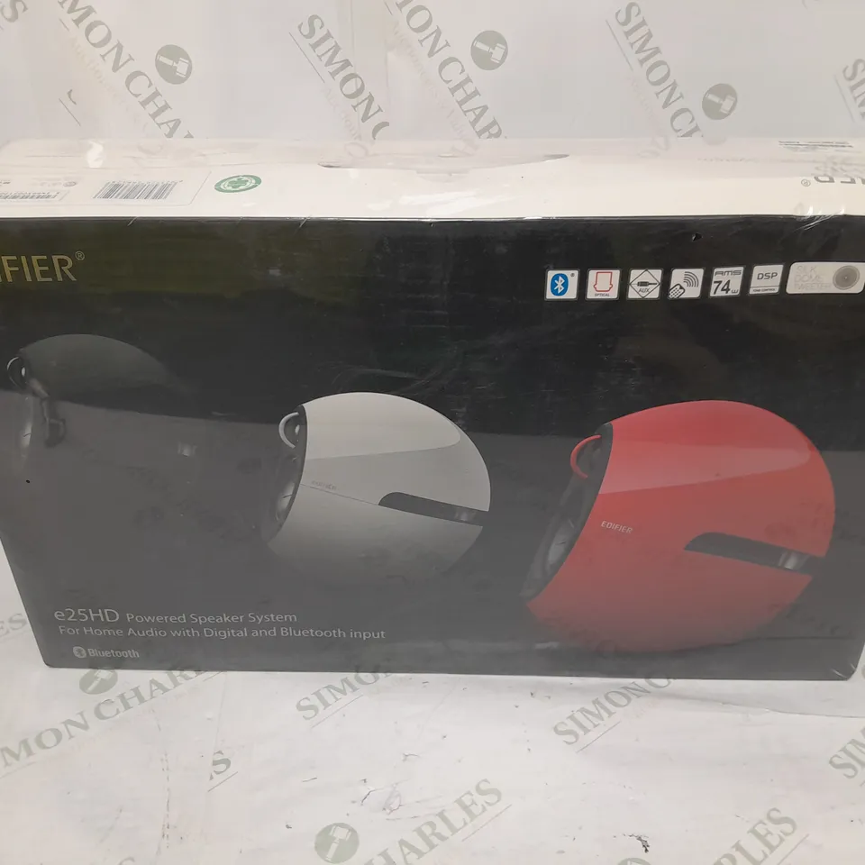 BOXED AND SEALED EIFIER e25HD POWERED SPEAKER SYSTEM