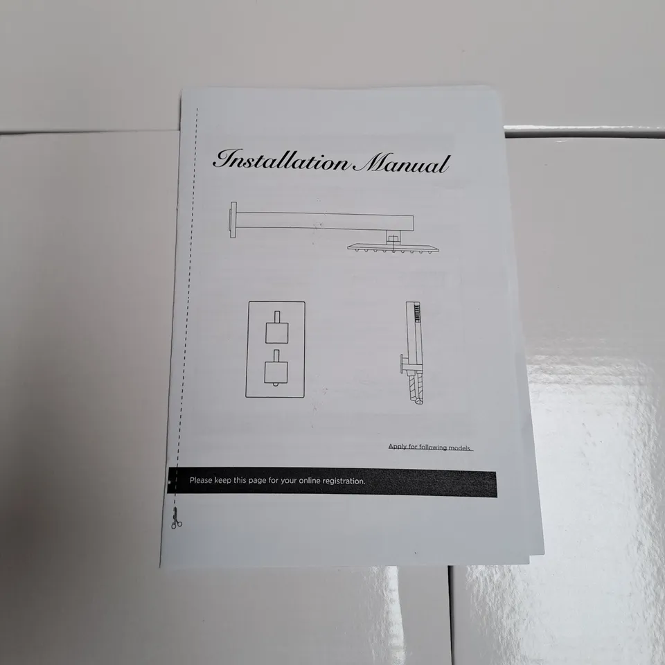 UNBRANDED SQUARE SHOWER HEAD 