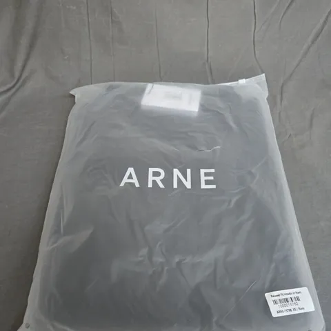 BAGGED ARNE RELAXED FITTED HOODIE SIZE XS