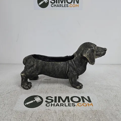 DACHSHUND GARDEN PLANTER ORNAMENT – HOLLOW BODY