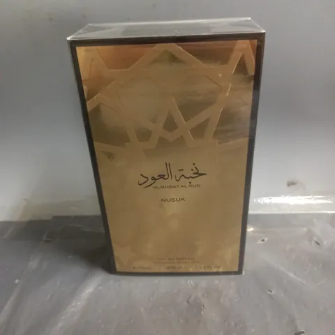 SEALED X6 NUSUK "NUKHBAT AL OUD" EAU DE PARFUM 100ML