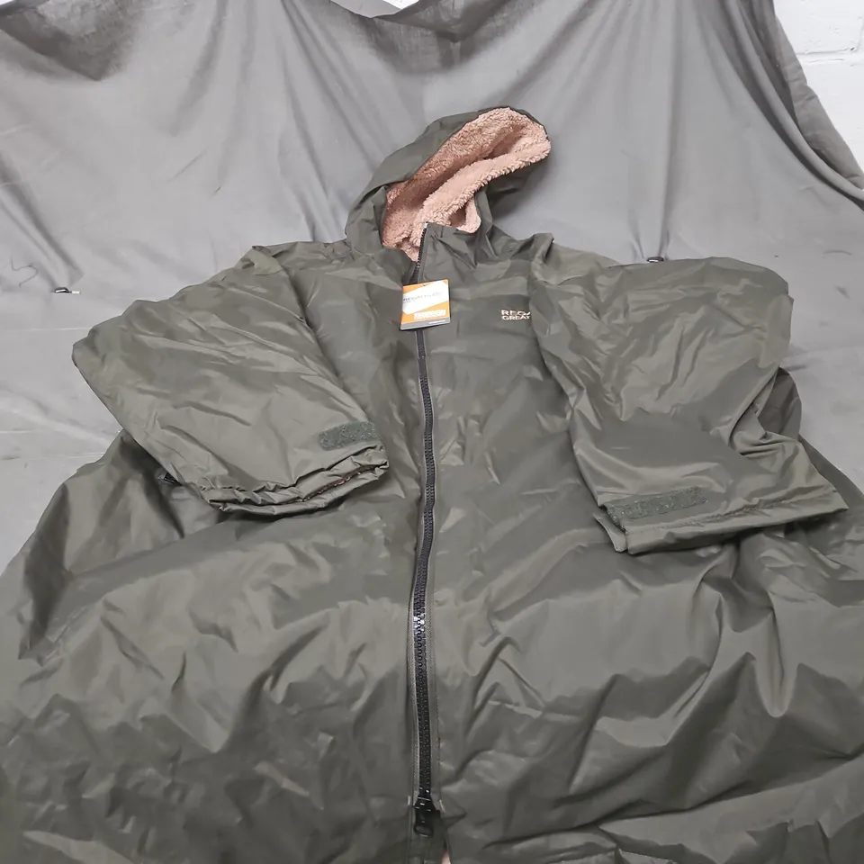 REGATTA GREAT OUTDOORS HYDRAFORT JACKET – DARK KHAKI, UK XS/S