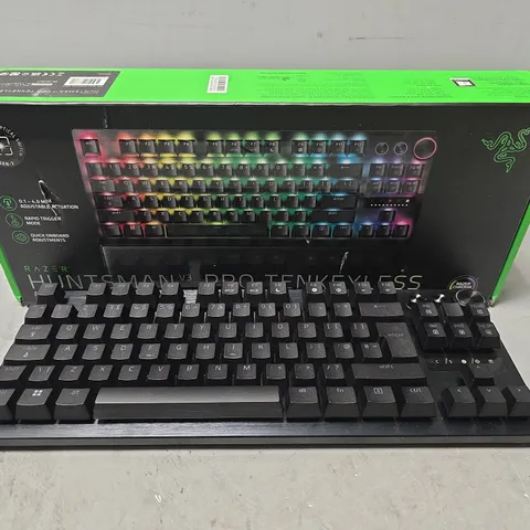 BOXED RAZER HUNTSMAN V3 PRO TANKEYLESS OPTICAL ESPORTS KEYBOARD