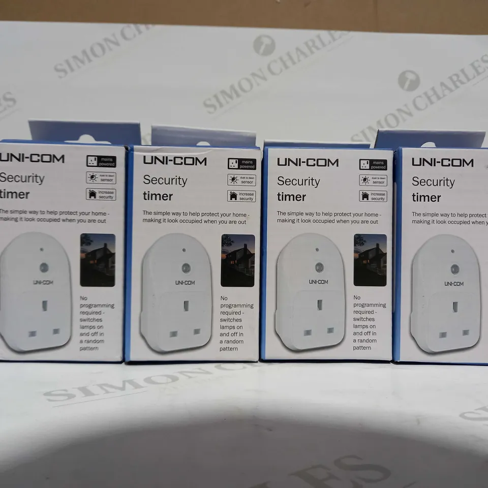 UNI-COM SET OF 4 SECURITY TIMERS