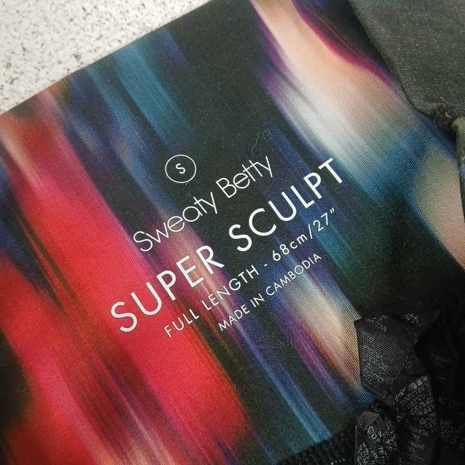 SWEATY BETTY SUPER SCULPT FULL LENGTH LEGGINGS – SIZE S