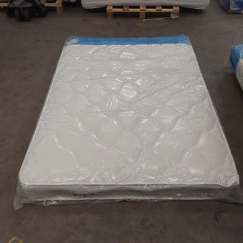 QUALITY BAGGED DOUBLE 135cm AIRSPRUNG MEMORY FOAM COMFORT MATTRESS
