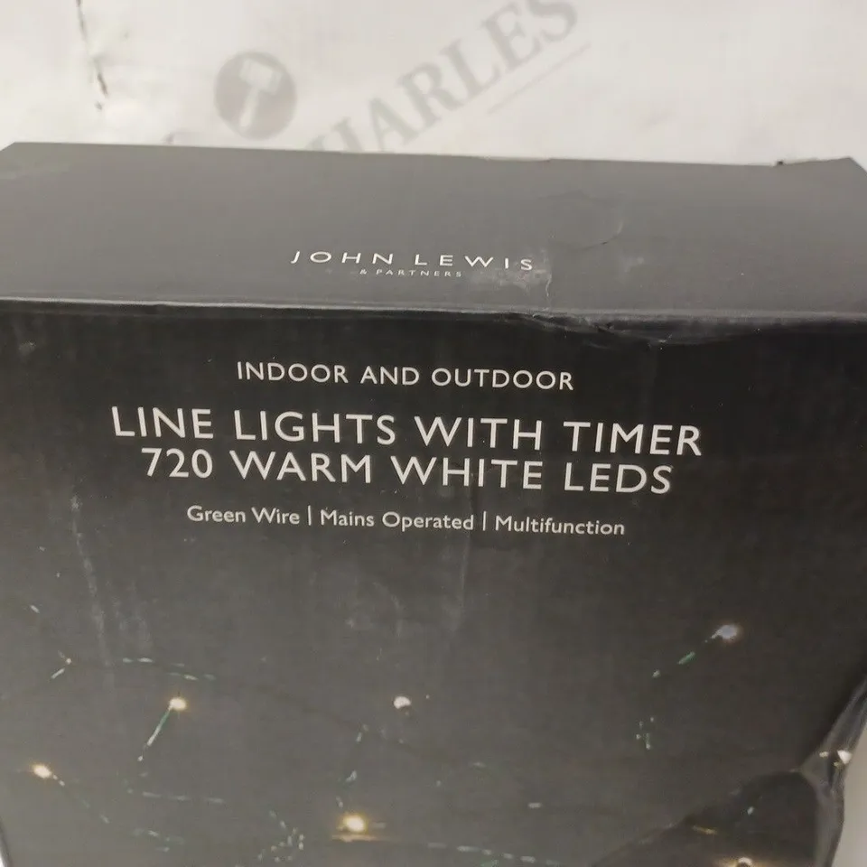 JOHN LEWIS WARM WHITE LED LIGHTS 