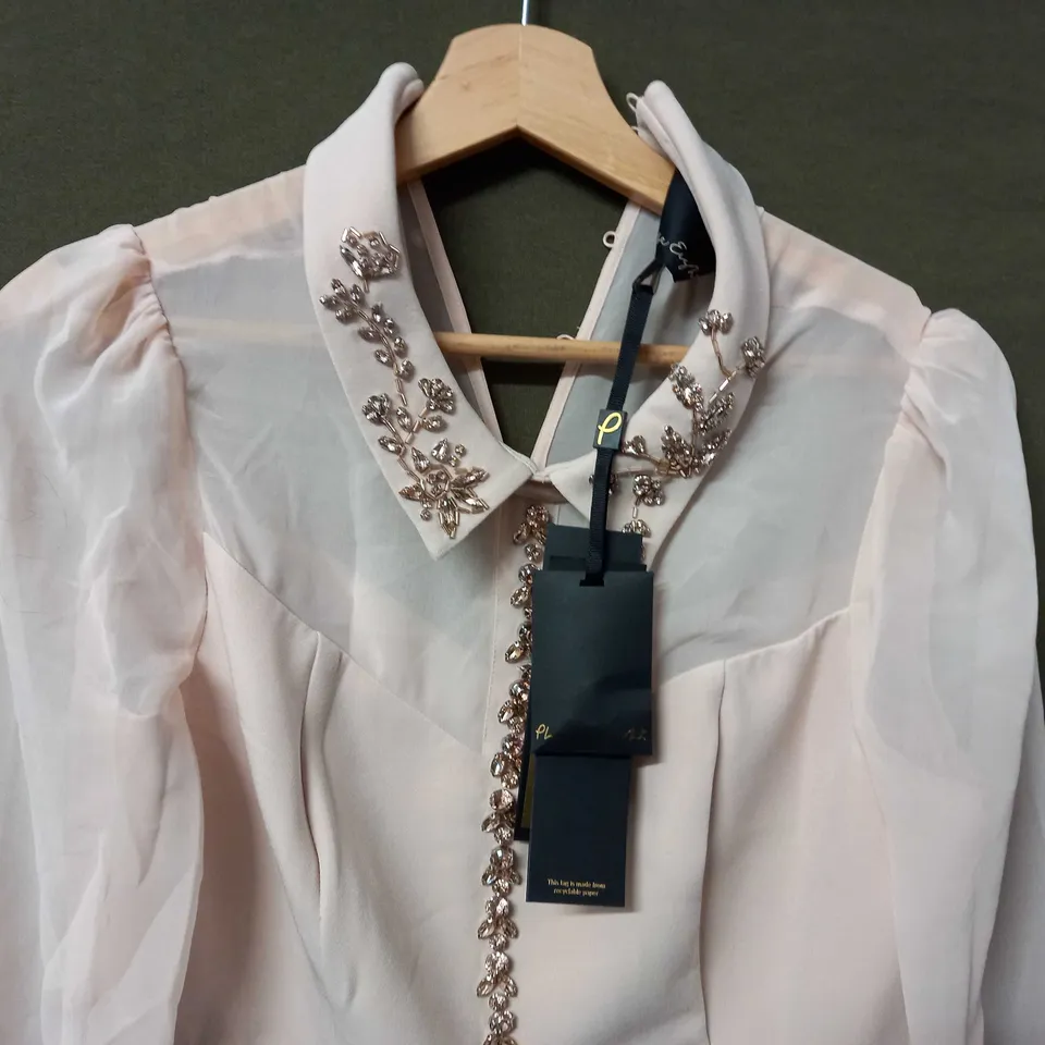 PHASE EIGHT LETITE AVAH DRESS IN ANTIQUE ROSE - UK 12