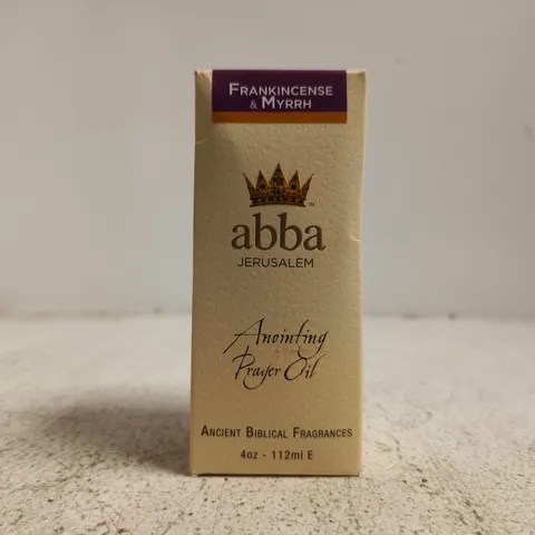SEALED ABBA ANOINTING PRAYER OIL 112ML