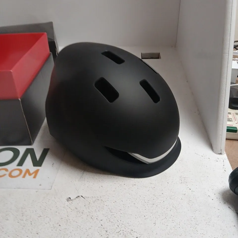 LUMOS BIKE HELMET – BLACK WITH YELLOW INTERIOR