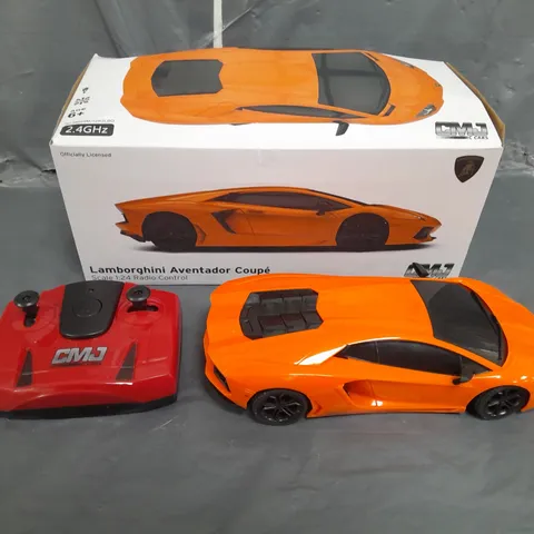 CMJ RC CARS 24 SCALE LAMBORGHINI AVENTADOR COUPE REMOTE CONTROL TOY