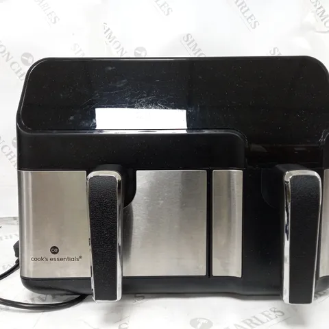 COOK'S ESSENTIALS 7.7L DUAL AIR FRYER