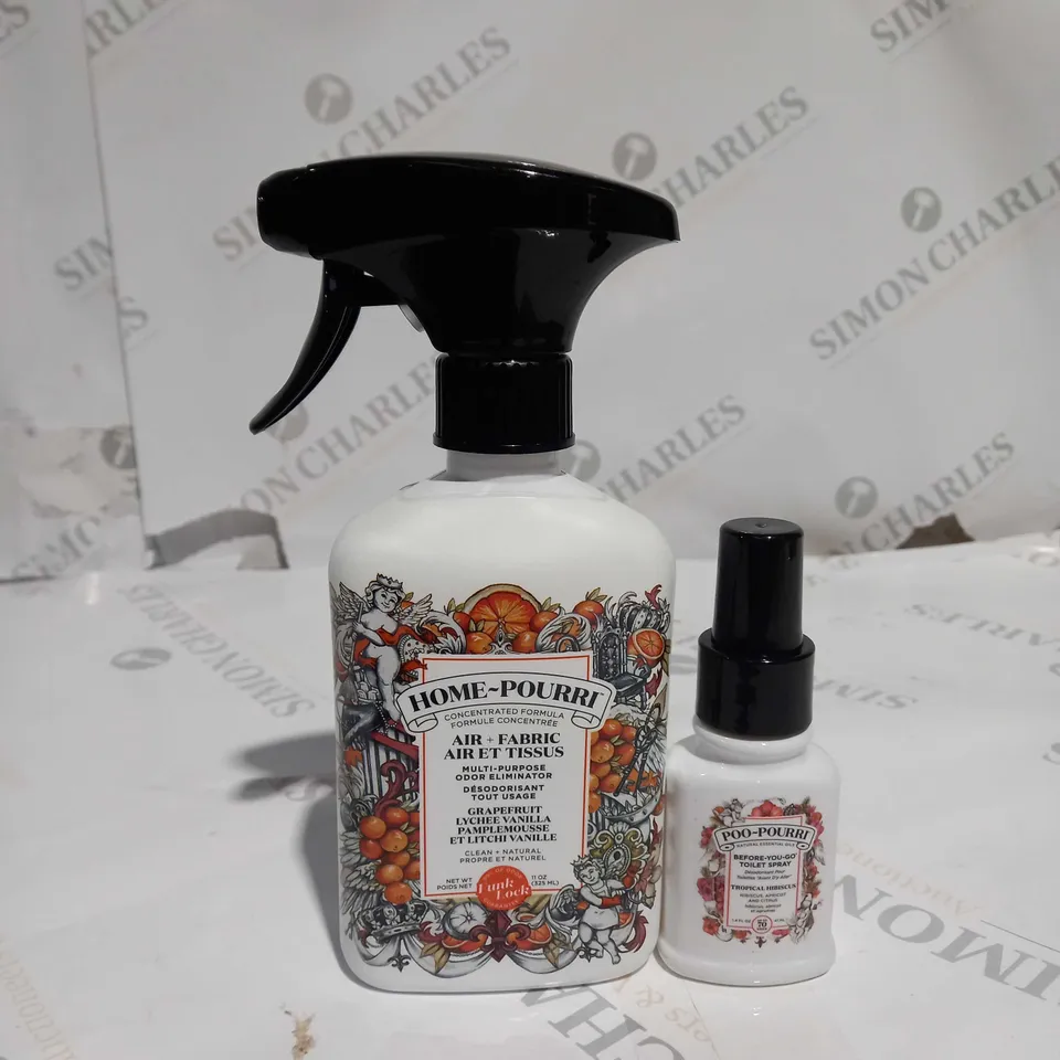 HOME POURRI AIR FABRIC  BEFORE YOU TOILET SPRAY 