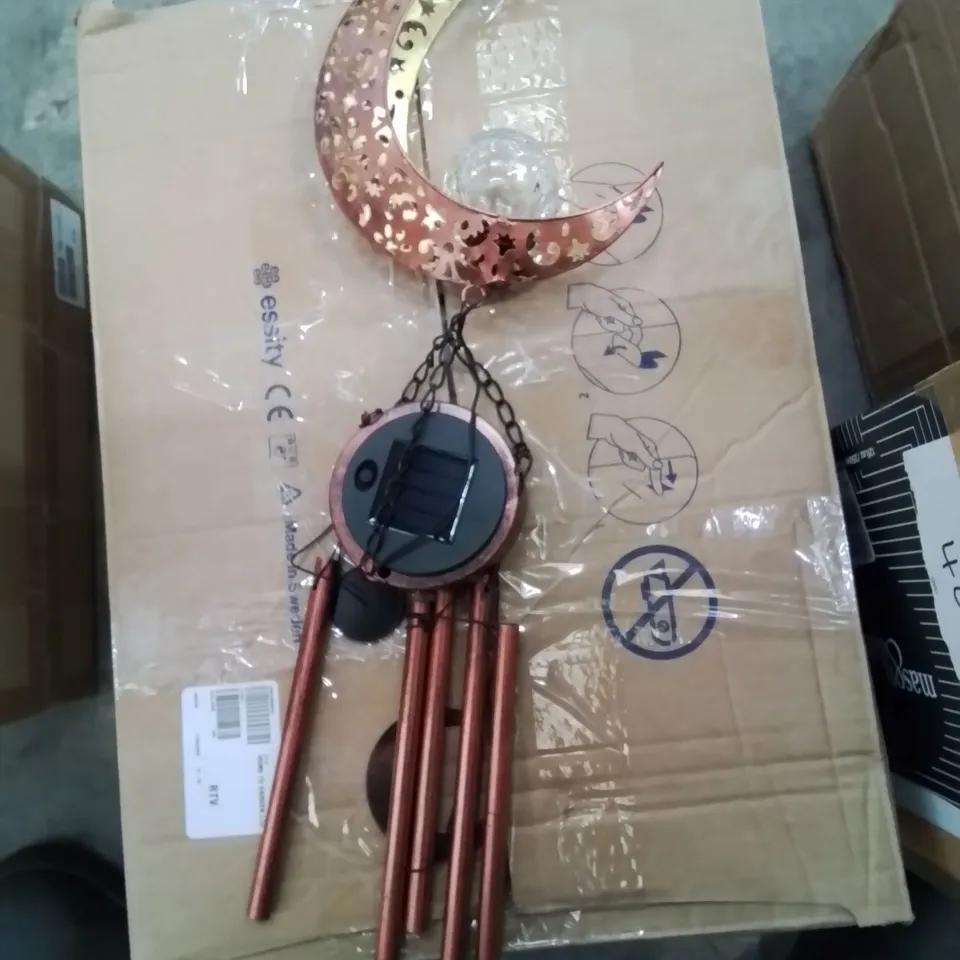 SOLAR LED WIND CHIME - MOON