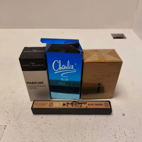 APPROXIMATELY 10 ASSORTED FRAGRANCES TO INCLUDE THE SCENT RESERVE, CHARLIE BLUE, FAR AWAY ETC