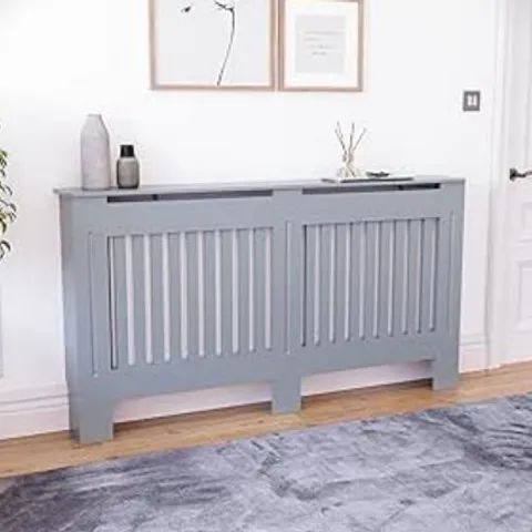 BOXED CHELSEA RADIATOR COVER, LARGE - GREY (1 BOX)