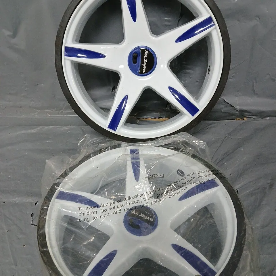 BEN SAYERS GOLF TROLLEY REPLACEMENT WHEELS 