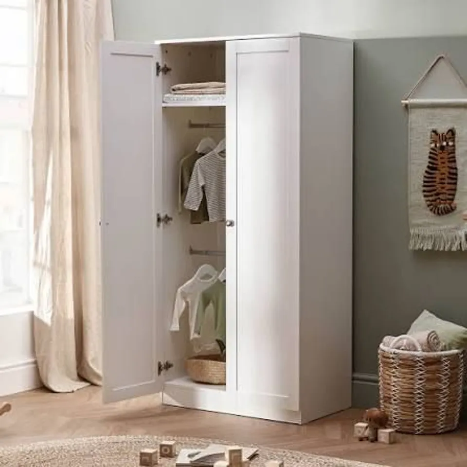 BOXED SILVER CROSS BROMLEY WARDROBE - WHITE (2 BOXES)