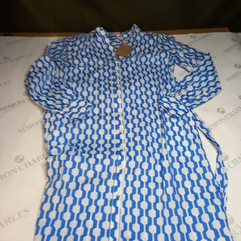 BODEN OCCASSIONAL BUTTONED SHIRT DRESS SIZE 8