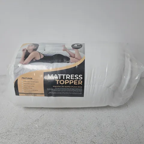 MATTRESS TOPPER 4" THICKNESS