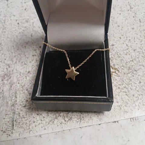 OUTLET GOLD 9CT ITALIAN GOLD STAR BRACELET 1.10G