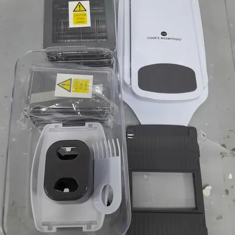 BOXED COOK'S ESSENTIALS CHOPPER 8 SLICE & DICE BLADES