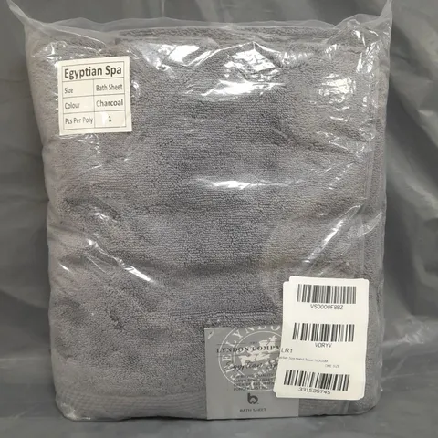 EGYPTIAN SPA BATH TOWEL 700GSM IN CHARCOAL