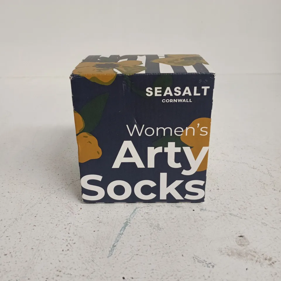 SEASALT CORNWALL WOMENS ARTY SOCKS 4 PACK UK 4 - 7