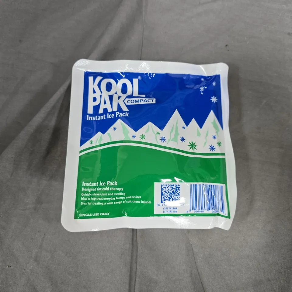APPROXIMATELY 16 KOOLPAK COMPACT INSTANT ICE PACKS
