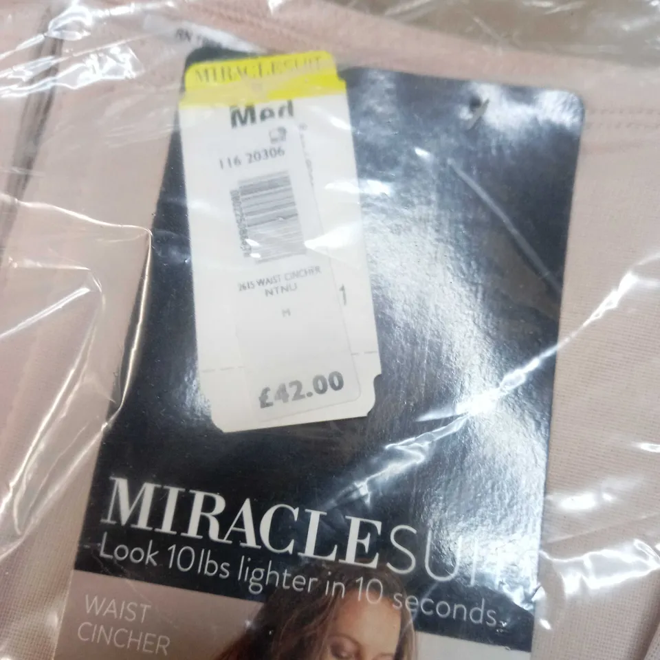 PACKAGED NUDE MIRACLE SUIT - MEDIUM