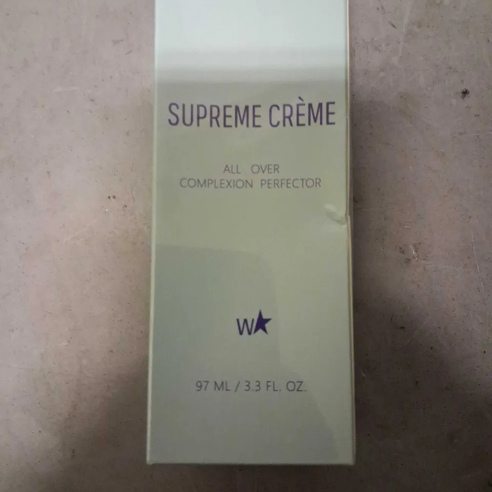 APPROXIMATELY 27 BOXED SUPREME CRÈME ALL OVER COMPLEXION PERFECTOR 97ML