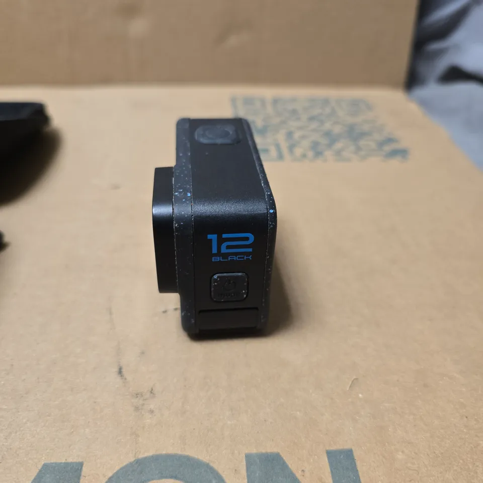 GOPRO HERO12 BLACK ACTION CAMERA WITH CASE & ACCESSORIES