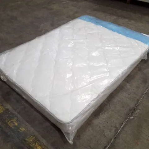 QUALITY BAGGED DOUBLE 135CM AIRSPRUNG LUXURY QUILTED MEDIUM MATTRESS