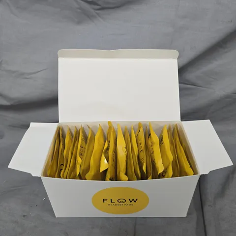 FLOW HEADSET PADS – SALINE-MOIST PADS, 20 SACHETS