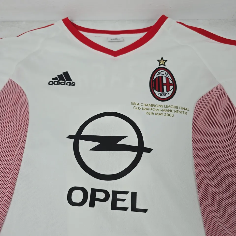 AC MILAN 2002/03 CHA,PIONS LEAGUE FINAL SHIRT - INZAGHI 9 - SIZE UNSPECIFIED