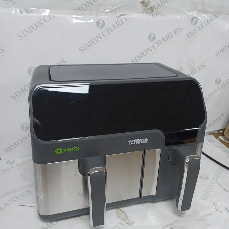 BOXED TOWER VORTEX T17099 ECO DUO DIGITAL AIRFRYER