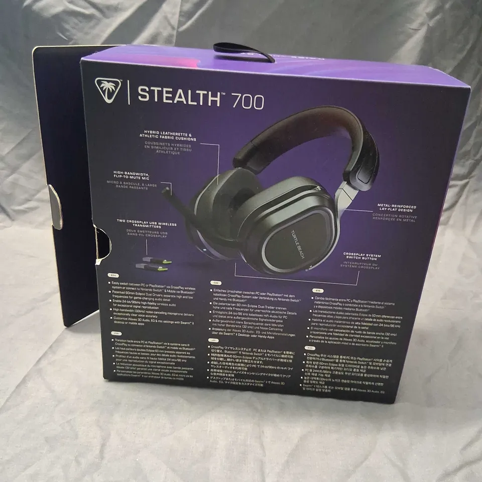 BOXED TURTLE BEACH STEALTH 700 GEN 3 WIRELESS GAMING HEADSET