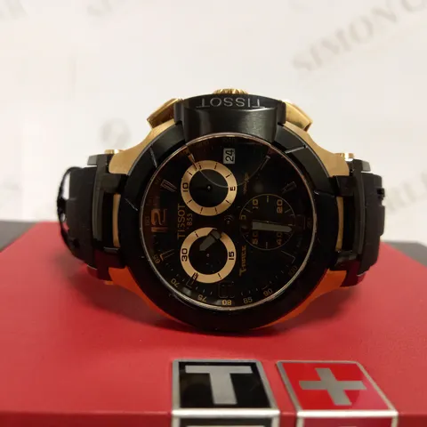 TISSOT CHRONOGRAPH ACRYLIC STRAP WATCH
