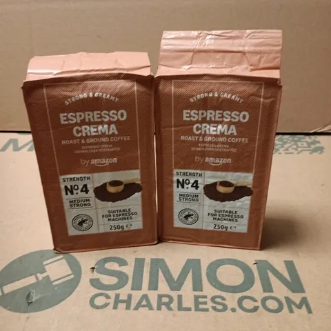ESPRESSO CREMA ROAST & GROUND COFFEE 250G X2 