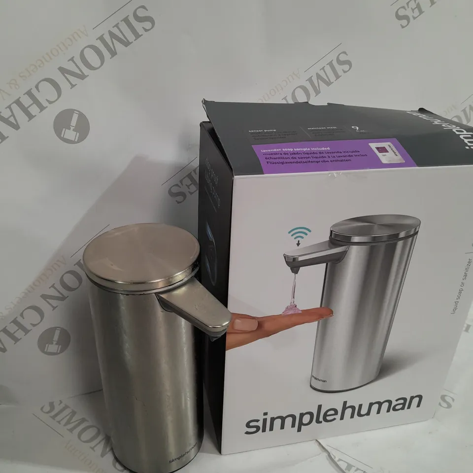 SIMPLE HUMAN LIQUID SOAP OR SANITIZER SENSOR PUMP/DISPENSER