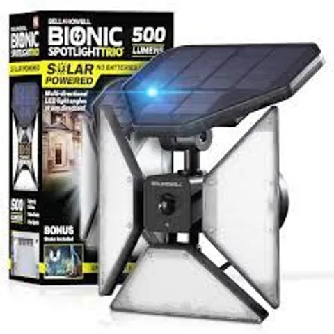 Bell & Howell Bionic Solar Security Trio Spotlight